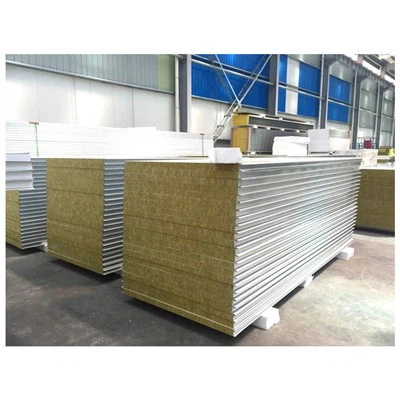 Bảng điều khiển Sandwich Rockwool chống cháy